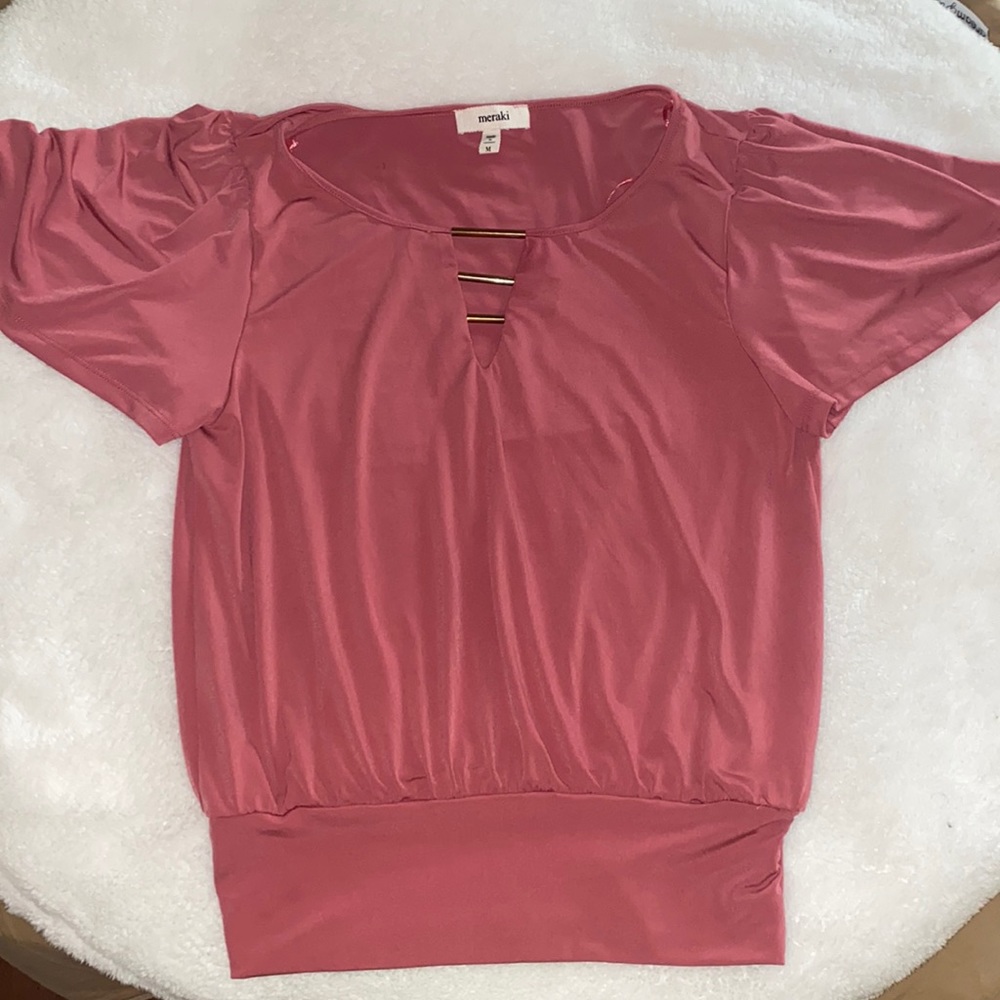 Pink top